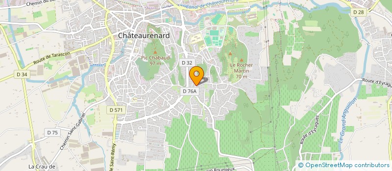 localisation de l'entreprise PHARMA DU COURS à CHATEAURENARD