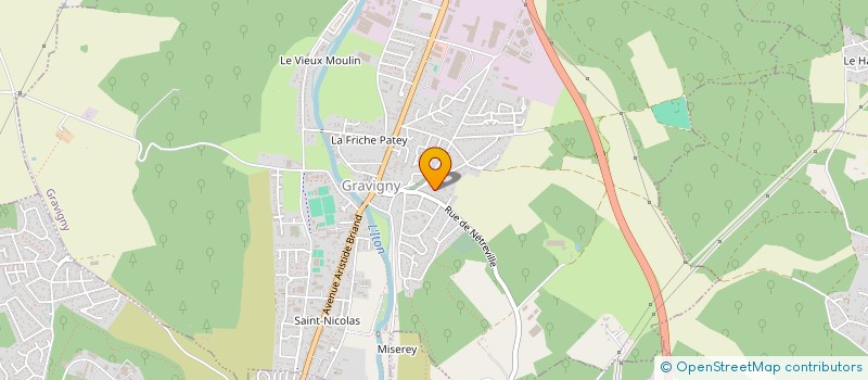 localisation de l'entreprise PHARMA ENGINEERING à GRAVIGNY