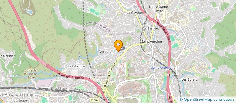 localisation de l'entreprise PHARMA GLOBE-TRODEURS à MARSEILLE