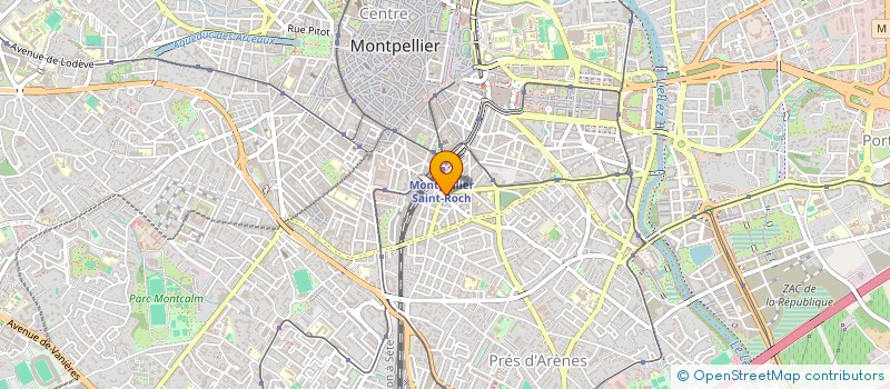 localisation de l'entreprise PHARMA GUILLE à MONTPELLIER