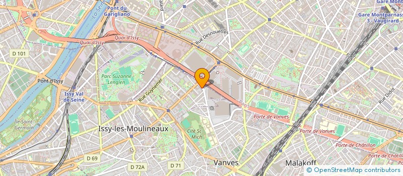 localisation de l'entreprise PHARMA INTERIM à ISSY-LES-MOULINEAUX