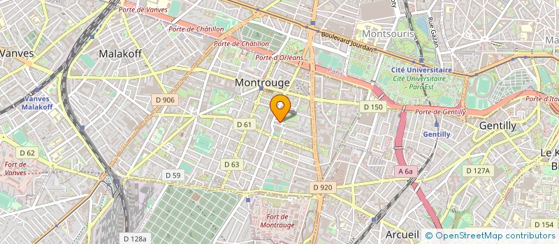 localisation de l'entreprise PHARMA MAITRISE à MONTROUGE