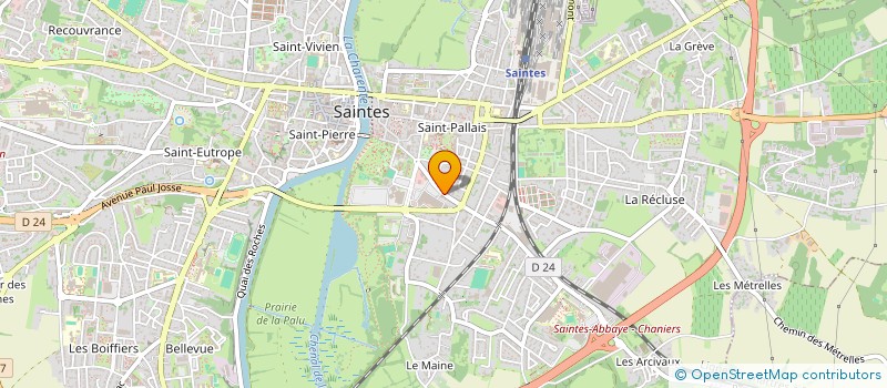 localisation de l'entreprise PHARMA-ONE  FOURAS