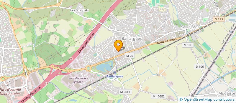 localisation de l'entreprise PHARMA OR à BAILLARGUES