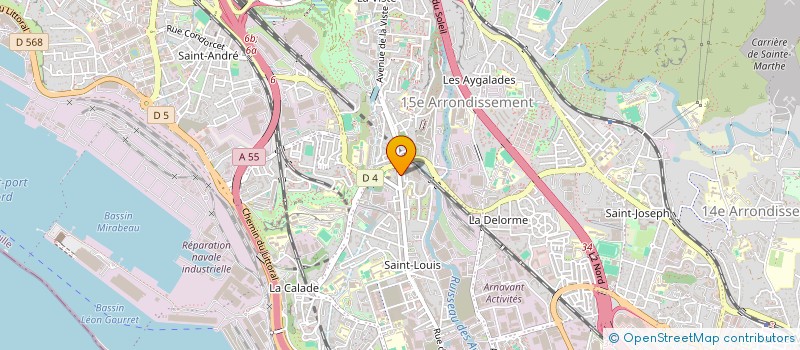 localisation de l'entreprise PHARMA PHOCEA à MARSEILLE