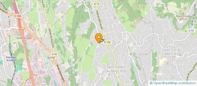 localisation de l'entreprise PHARMA PROJECT SERVICES à SAINT-DIDIER-AU-MONT-D'OR