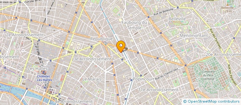 localisation de l'entreprise PHARMA RESTO  PARIS