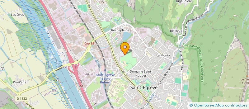 localisation de l'entreprise PHARMA STRATEGIE à SAINT-EGREVE