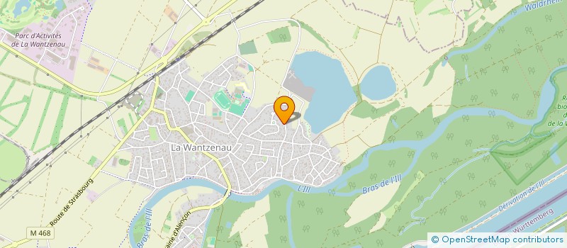 localisation de l'entreprise PHARMA TENDANCES  LA WANTZENAU