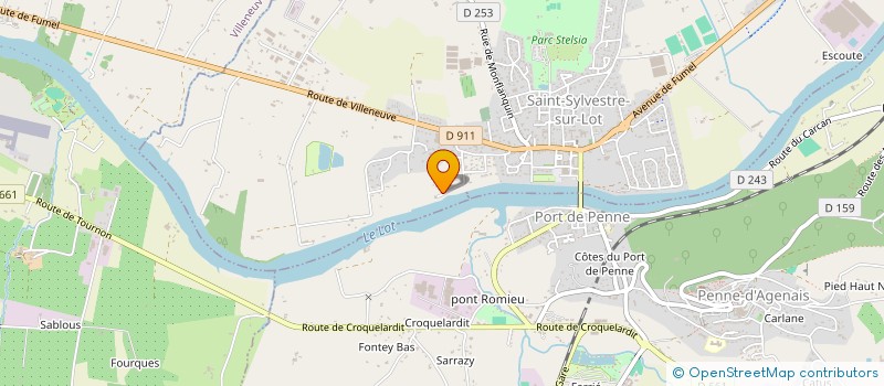 localisation de l'entreprise PHARMA-TOOLKIT  SAINT-SYLVESTRE-SUR-LOT