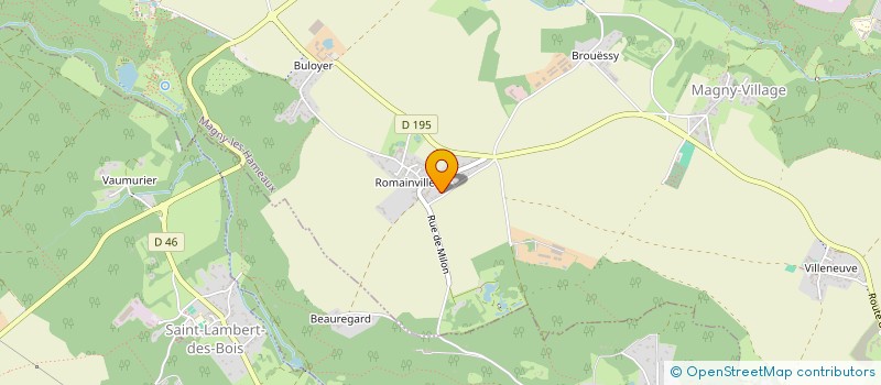 localisation de l'entreprise PHARMA TS  MAGNY-LES-HAMEAUX