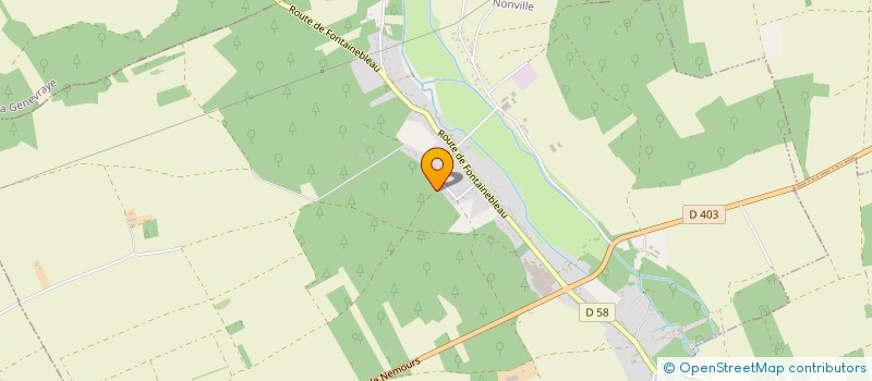 localisation de l'entreprise PHARMA VAL DE LOING  NEMOURS