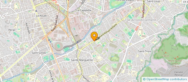 localisation de l'entreprise PHARMABEN à MARSEILLE