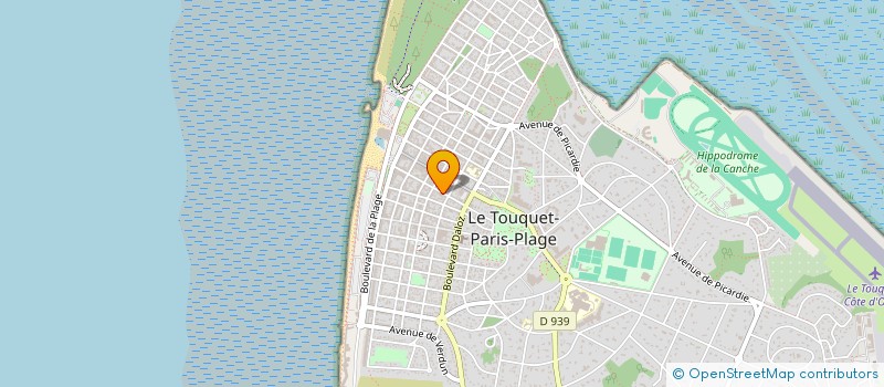 localisation de l'entreprise PHARMABIENS à LE TOUQUET-PARIS-PLAGE