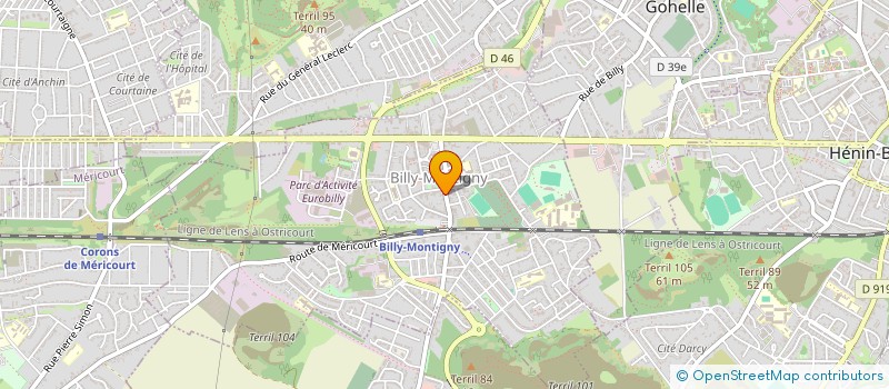 localisation de l'entreprise PHARMABOYAVAL à BILLY-MONTIGNY