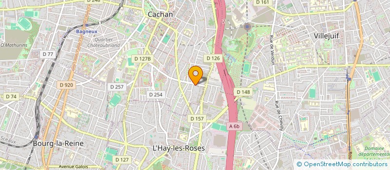 localisation de l'entreprise PHARMACID à CACHAN