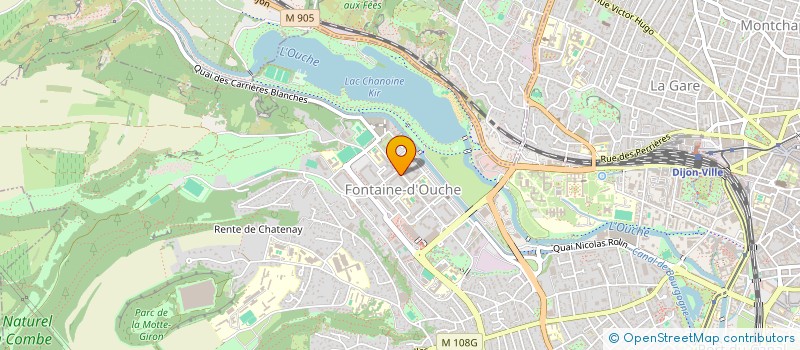 localisation de l'entreprise PHARMACIE 2000 SOC à DIJON