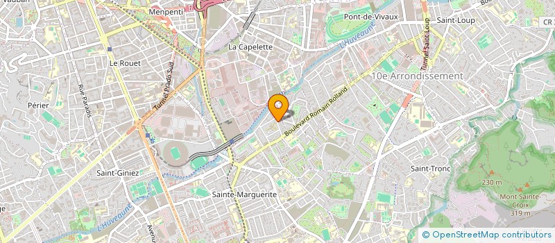 localisation de l'entreprise PHARMACIE 322 à MARSEILLE