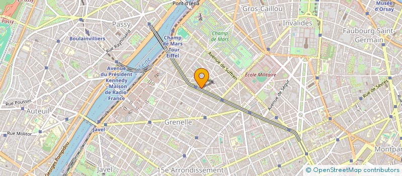 localisation de l'entreprise PHARMACIE 77 PICQUET - GRENELLE  PARIS