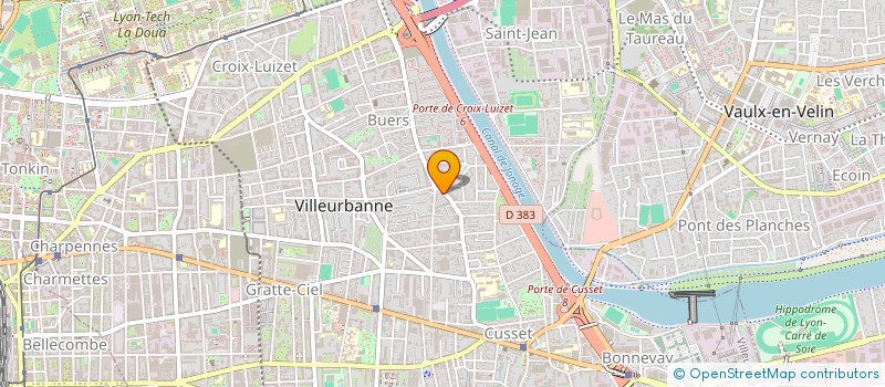 localisation de l'entreprise PHARMACIE A. LICHTENSTERN à VILLEURBANNE