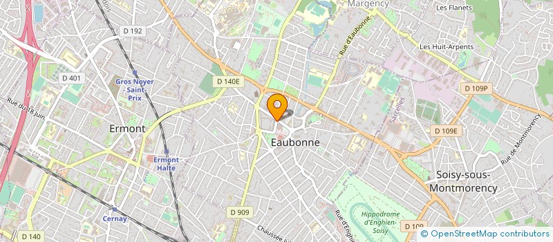 localisation de l'entreprise PHARMACIE ABITBOL- MADAR à EAUBONNE