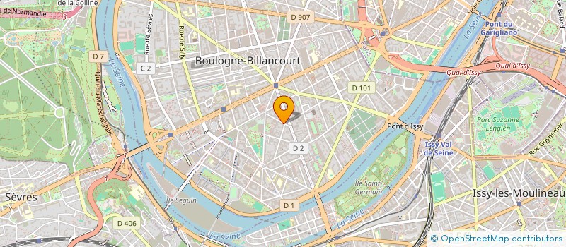 localisation de l'entreprise PHARMACIE ADOLPHE  BOULOGNE-BILLANCOURT