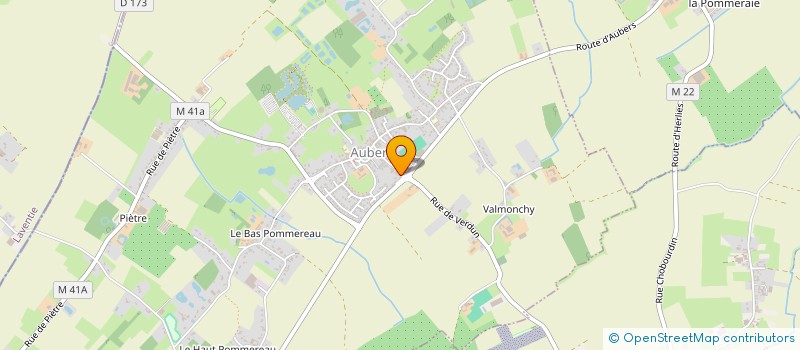 localisation de l'entreprise PHARMACIE AGATHE DELAHAYE à AUBERS
