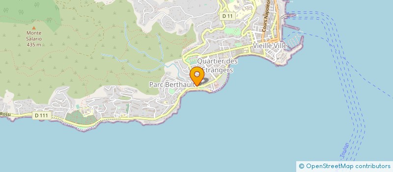 localisation de l'entreprise PHARMACIE ALBERT 1ER à AJACCIO