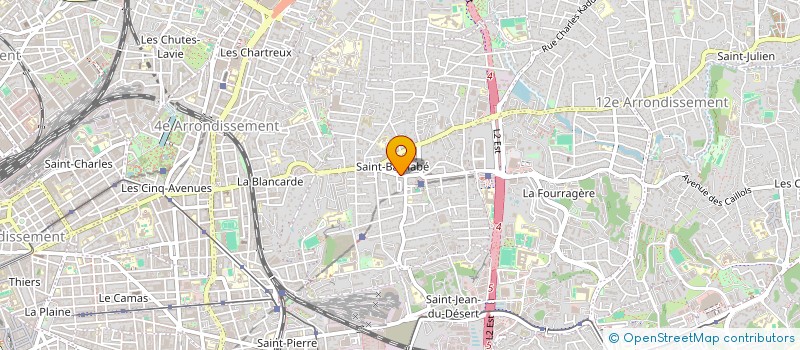 localisation de l'entreprise PHARMACIE ALBRECHT MALKA  MARSEILLE