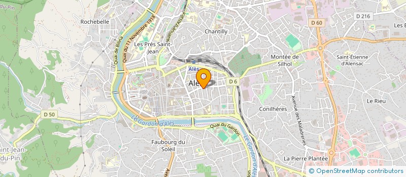 localisation de l'entreprise PHARMACIE ALESIENNE à ALES