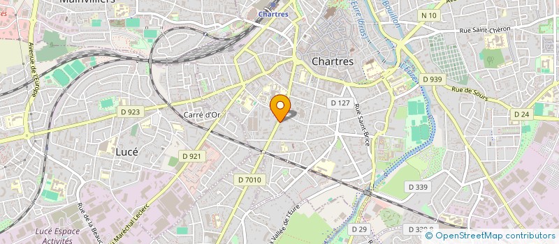 localisation de l'entreprise PHARMACIE ALEXANDRA RICHARD à CHARTRES