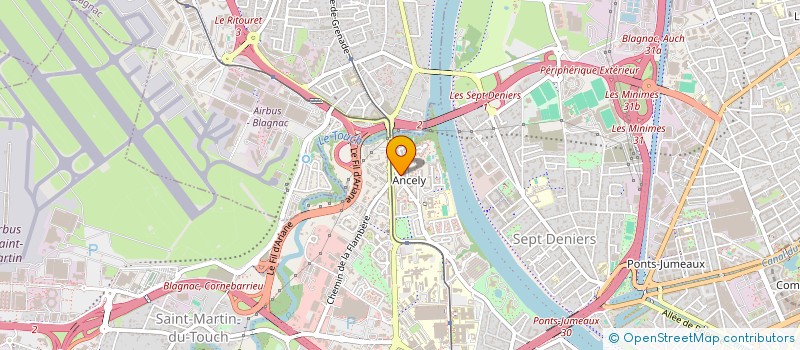 localisation de l'entreprise PHARMACIE ANCELY à TOULOUSE