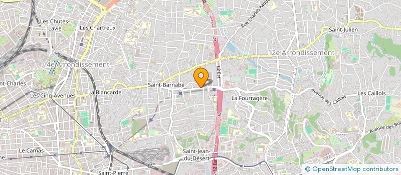 localisation de l'entreprise PHARMACIE ANDRE  MARSEILLE