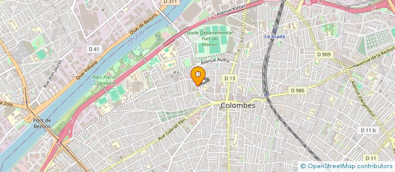 localisation de l'entreprise PHARMACIE ANFROY à COLOMBES
