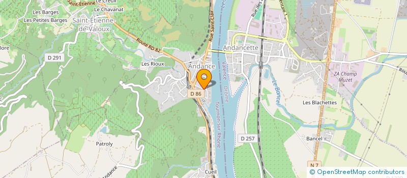 localisation de l'entreprise PHARMACIE ANTARI  ANDANCE