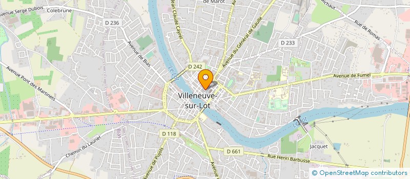 localisation de l'entreprise PHARMACIE APARICIO à VILLENEUVE-SUR-LOT