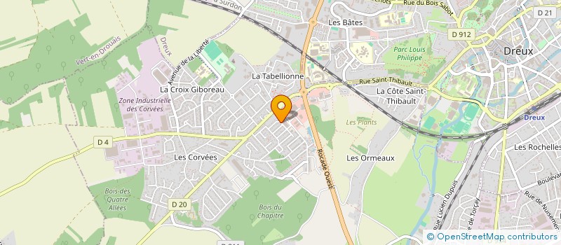 localisation de l'entreprise PHARMACIE ARZUR - LACOSTE à VERNOUILLET
