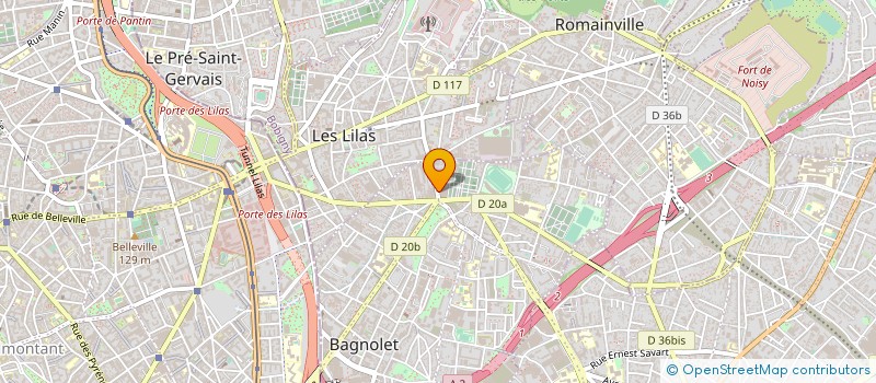 localisation de l'entreprise PHARMACIE ASSOULINE à BAGNOLET
