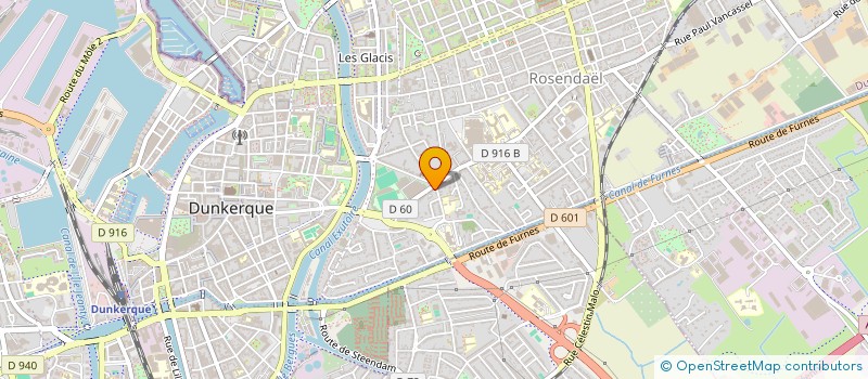 localisation de l'entreprise PHARMACIE AURORE BONTE FERYN à DUNKERQUE