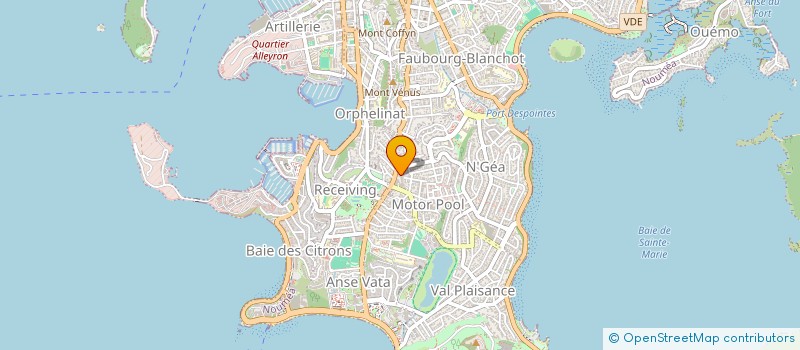 localisation de l'entreprise PHARMACIE AUSTRALE à NOUMEA