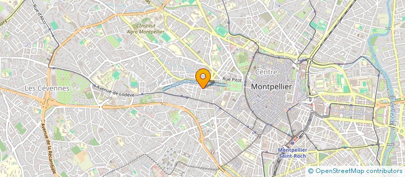 localisation de l'entreprise PHARMACIE AYDEMIR ET TAHRAOUI à MONTPELLIER