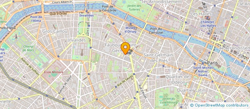 localisation de l'entreprise PHARMACIE BAC GRENELLE  PARIS