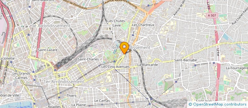 localisation de l'entreprise PHARMACIE BARKAT à MARSEILLE