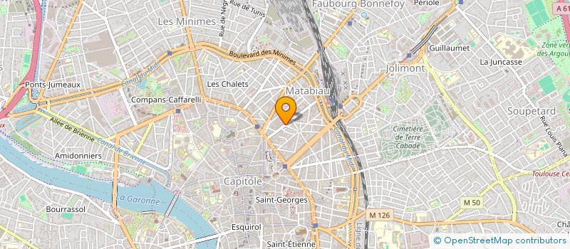 localisation de l'entreprise PHARMACIE BAYARD  TOULOUSE