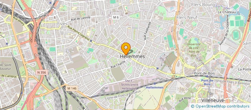 localisation de l'entreprise PHARMACIE BEATRICE HOURIEZ à LILLE