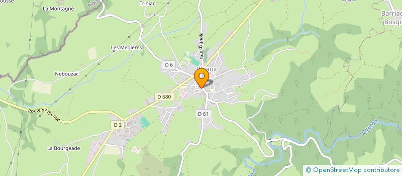 localisation de l'entreprise PHARMACIE BEAUDONNET-FOURNIAL à PLEAUX