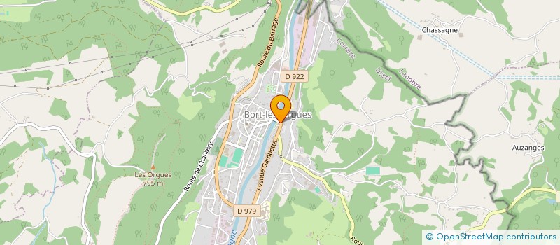 localisation de l'entreprise PHARMACIE BEAUVY à BORT-LES-ORGUES