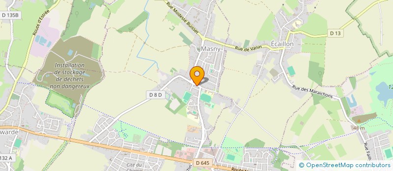 localisation de l'entreprise PHARMACIE BEAUXBATONS  MASNY