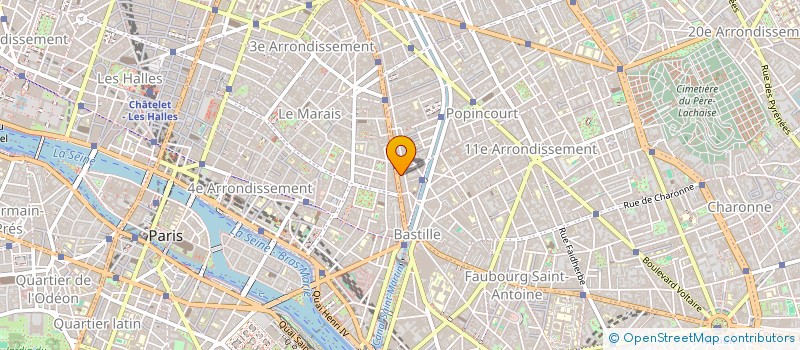 localisation de l'entreprise PHARMACIE BELDA  PARIS