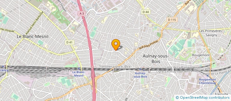 localisation de l'entreprise PHARMACIE BELKESSA à AULNAY-SOUS-BOIS